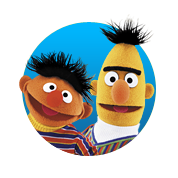 Kleurplaten Bert En Ernie (Sesamstraat)
