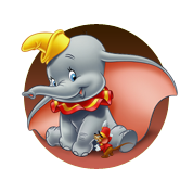 Kleurplaten Dumbo (Disney)
